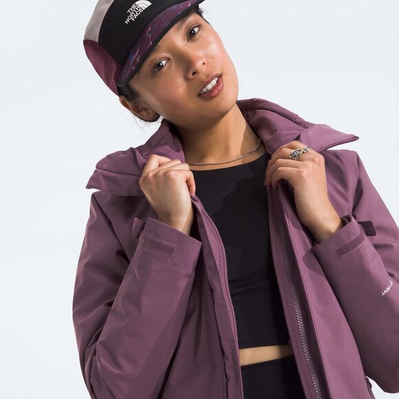 NEW North Face Womens Carto Triclimate 3-in-1 Jacket L NWT Midnight Mauve - Picture 4 of 16